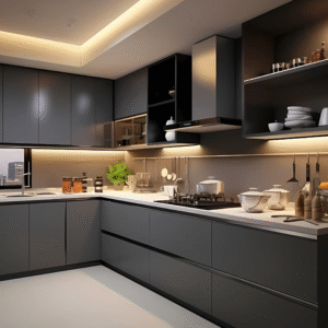 Kitchen Wooden Design