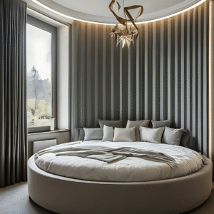 Round Bed