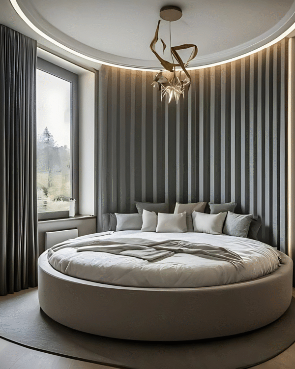 Round Bed