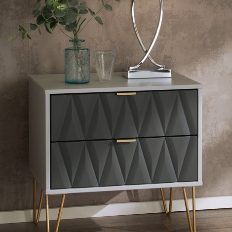 Swift Prism 4 Drawer End of Bed Chest (50_5cm x…